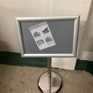 Free standing sign A4
